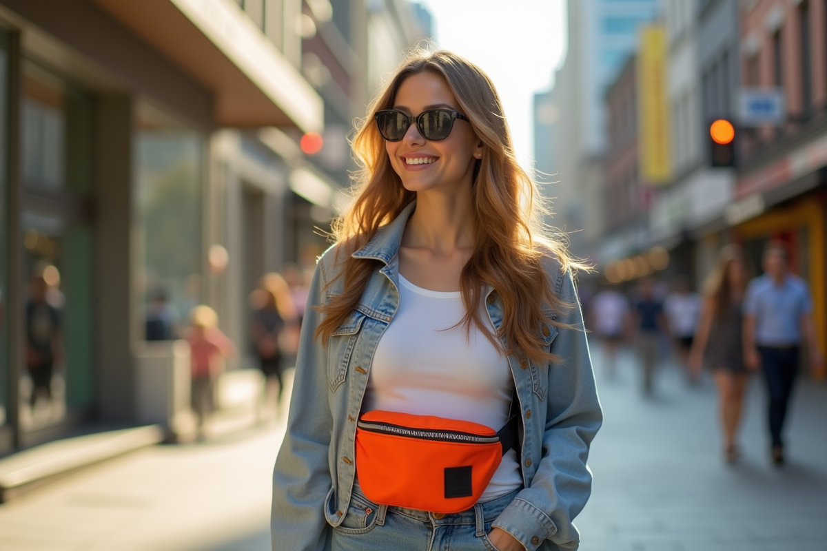 Choisir la couleur de son sac banane : conseils et tendances pour un look parfait