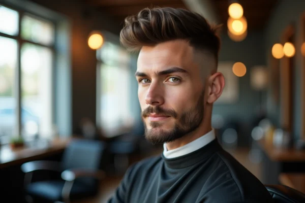 Les tendances audacieuses de la coupe de cheveux dégradé homme en 2025