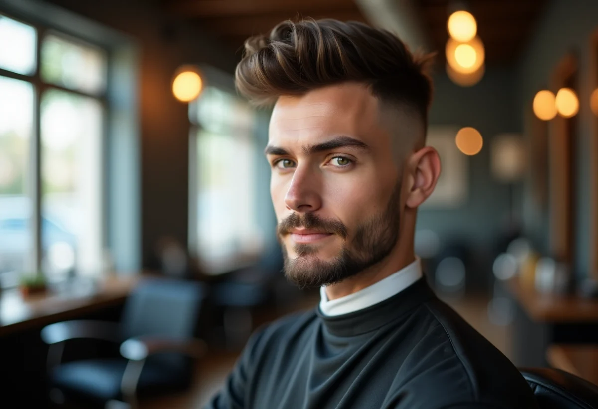 Les tendances audacieuses de la coupe de cheveux dégradé homme en 2025