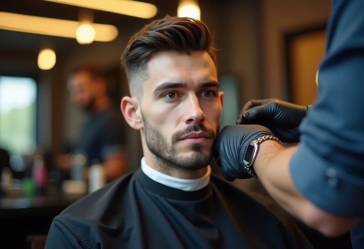 Visage carré : coupes et inspirations pour hommes